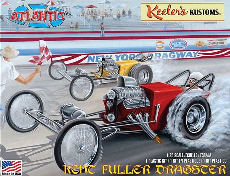 Atlantis Model 13103 Keelers Kustom's Kent Fuller Dragster