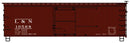 Accurail HO 1411 36' Double Sheath Wood Box Car Kit, Louisville and Nashville