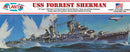 Atlantis Models 352 USS Forrest Sherman Destroyer