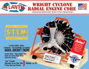 Atlantis Models 6052 Wright Cyclone 9 Radial Engine STEM