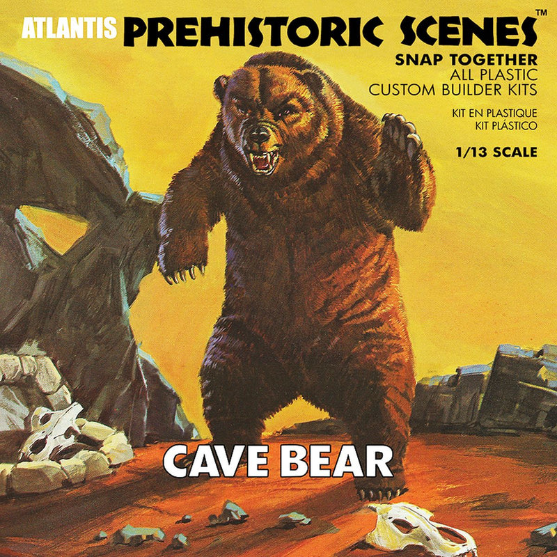 Atlantis Model 738 Prehistoric Scenes Cave Bear