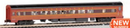 PREORDER Bachmann Trains N 14261 Silver Series 85' Smooth-Side Coach with Lights, Pennsylvania Fleet of Modernism