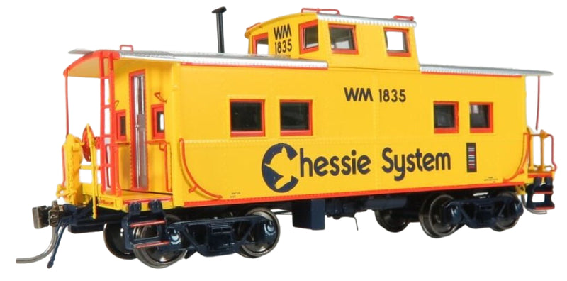 Rapido HO 144028 Northeastern-Style Steel Caboose, Chessie System (WM)