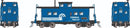 PREORDER Rapido HO 144105 Northeastern-Style Caboose with Porthole Windows, Conrail