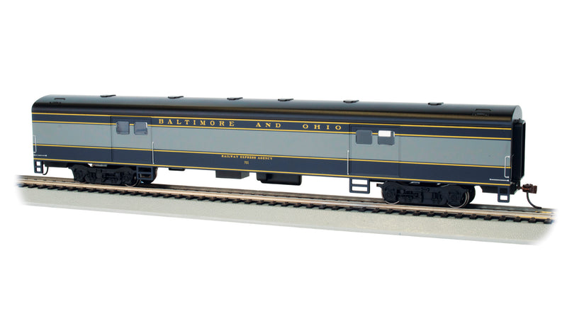 Bachmann 14410 72' SMOOTH-SIDE BAGGAGE CAR - BALTIMORE & OHIO