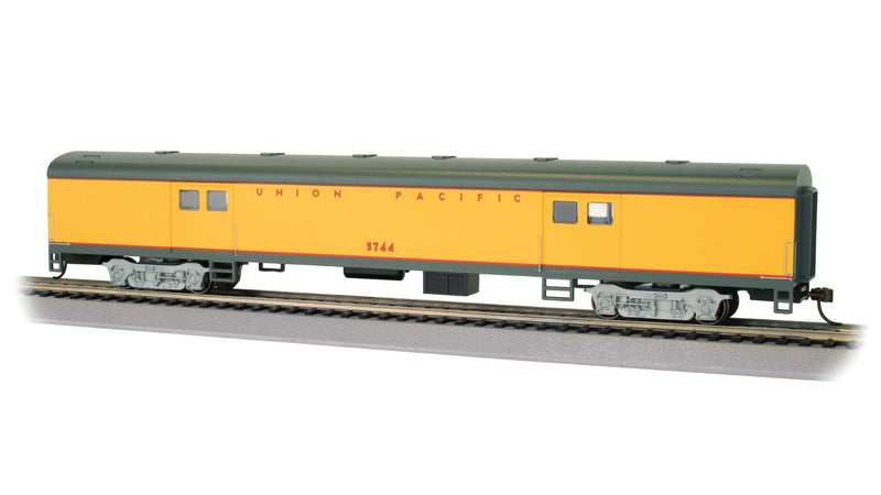 Bachmann 14411 72' SMOOTH-SIDE BAGGAGE CAR - UNION PACIFIC