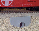 PikeStuff 541-0002 Concrete Culvert -- 2 x 1" (5 x 2.5cm), HO Scale
