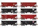 Rapido 148014A Class GLa 2-Bay Hopper - Ready to Run -- Berwind NRBX (1930s-1960s, black, white, Dot Markings), HO