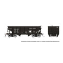 Rapido 148014A Class GLa 2-Bay Hopper - Ready to Run -- Berwind NRBX (1930s-1960s, black, white, Dot Markings), HO