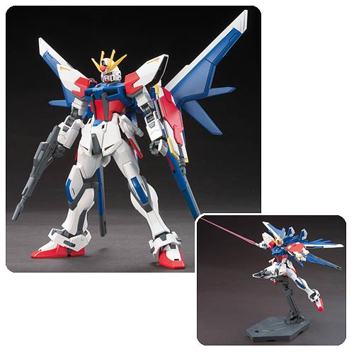 Bandai  2221153 Gundam Build Fighters Build Strike Gundam Flight Full Package High Grade 1:144 Scale Model Kit