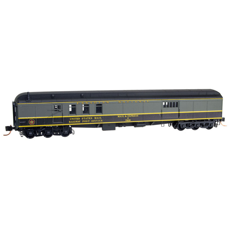 Micro-Trains 148 00 150 70' Heavyweight Mail Baggage Car, Canadian National