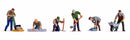 Noch HO 15112 Road Workers with Accessories (6)