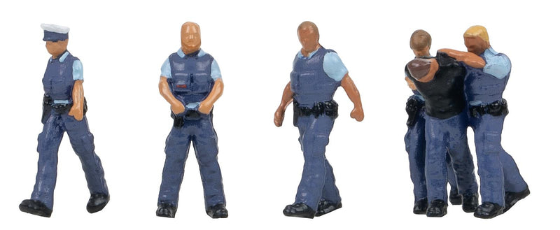 PREORDER Faller HO 151716 Modern Police Officers (6-Pack) | 20