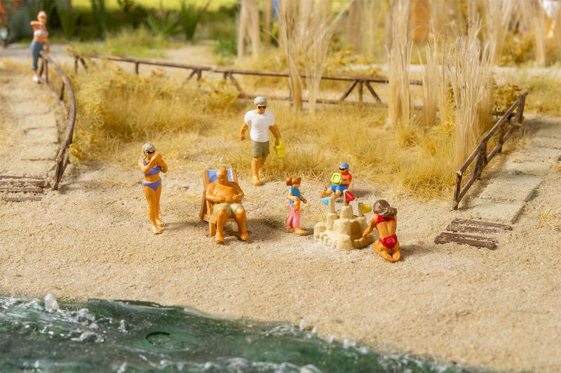 PREORDER Faller HO 151734 Beach Day (6-Pack) | 22.5