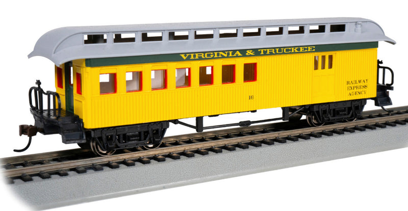 Bachmann HO 15207 1860-80 Era Combine Car, Virginia and Truckee