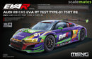Meng Model CS008 Audi R8 LMS EVA RT 1:24
