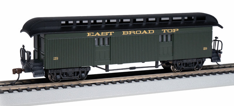 Bachmann HO 15308 1860s-80s Era Baggage Car, East Broad Top