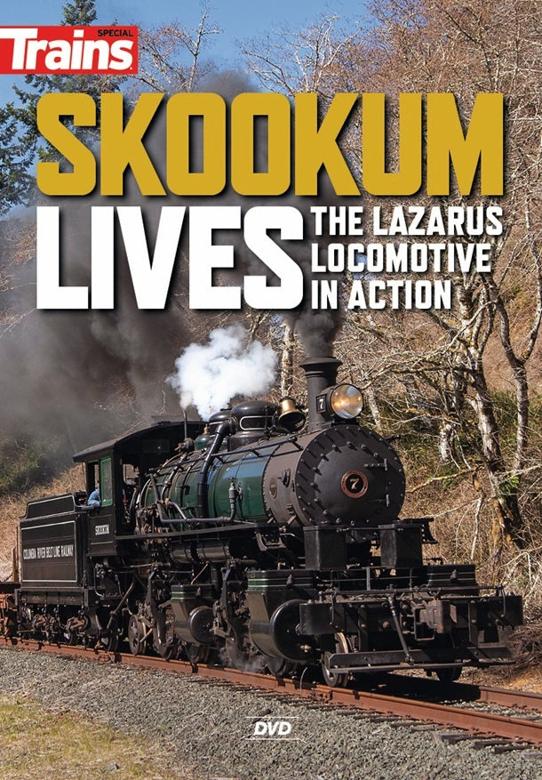 Kalmbach Publishing DVD 15356 Skookum Lives - The Lazarus Locomotive in Action