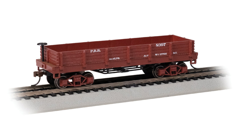 Bachmann 15406 Old-Time Wood Gondola - Ready to Run -- Pennsylvania Railroad