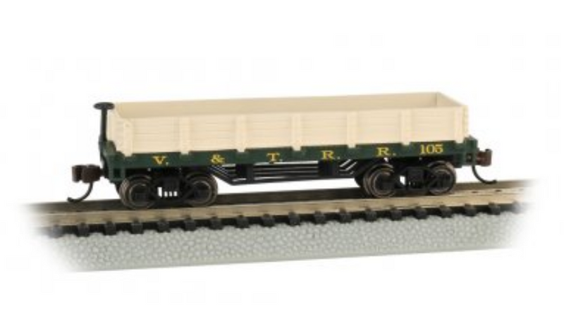 Bachmann 15453 Old-Time Gondola-Virginia & Truckee, N scale