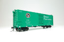 Rapido 155003A GN 40' 12-Panel Boxcar w/Early Improved Dreadnaught Ends - Ready to Run -- Great Northern (Glacier Green, black, white), HO