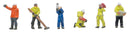 Faller N 155616 Industrial Mechanics & Workers (6-Pack)