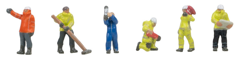 PREORDER Faller N 155616 Industrial Mechanics & Workers (6-Pack) | 24.99