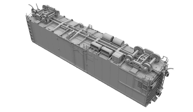 PREORDER Rapido 561010A N Class RR-56 Mechanical Reefer - Ready to Run -- Santa Fe