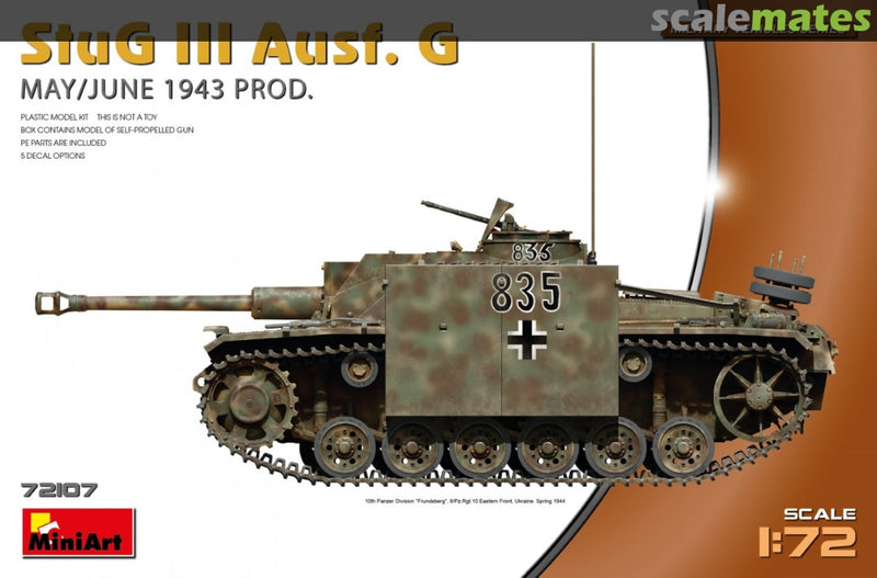 MiniArt 72107 StuG III Ausf. G May Prod 1:72