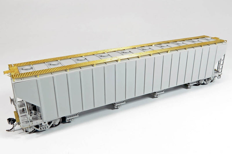 PREORDER Rapido 560002A N Procor 5820 Covered Hopper - Ready to Run -- Procor Ltd. UNPX (gray, blue solid lettering)