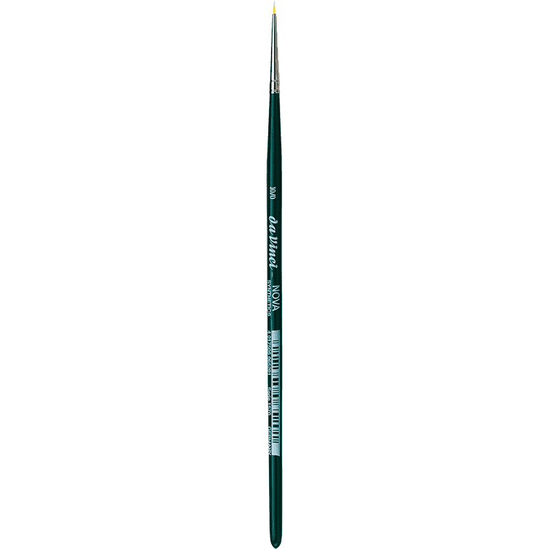Da Vinci NOVA Series 1570, hobby brush, finest golden synthetic fibre, Size:-10