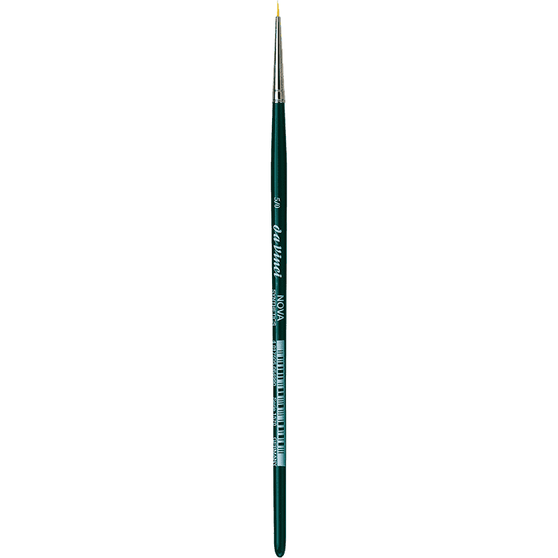 Da Vinci NOVA Series 1570, hobby brush, finest golden synthetic fibre, Size:-5