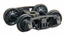 Kadee HO 1571 Andrews (1898) "HGC" Trucks with Ribbed Back Code 88 Metal Wheels (1 Pair)