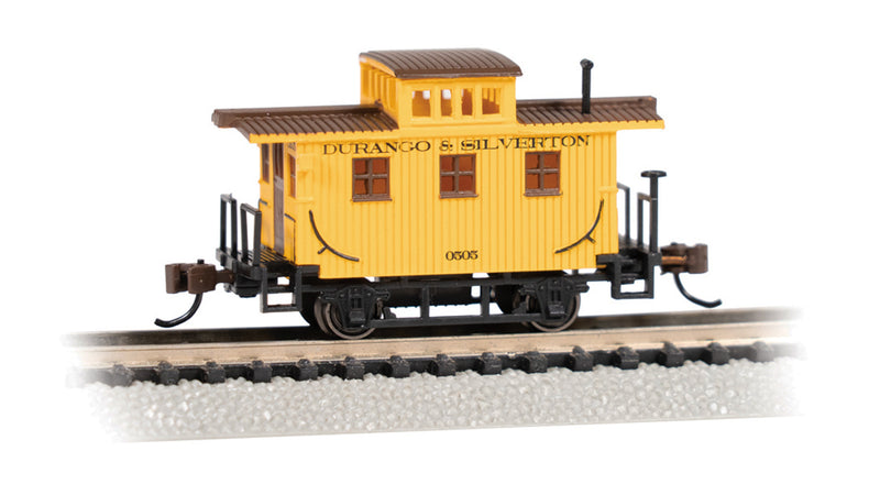 Bachmann 15757 OLD-TIME BOBBER CABOOSE - DURANGO & SILVERTON