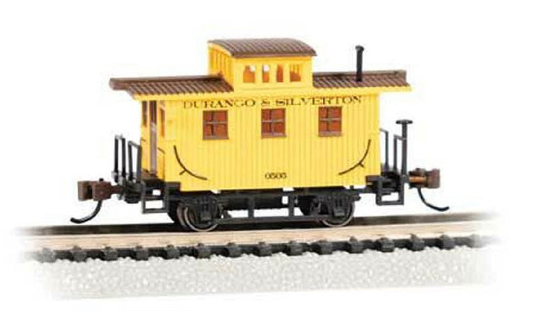 Bachmann N 15757 Old-Time Wood Bobber Caboose, Durango and Silverton