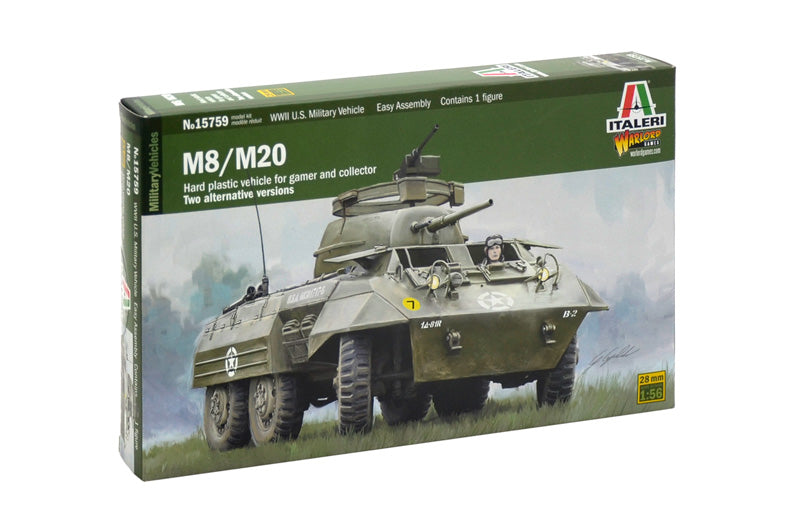 Italeri 15759 - SCALE 1 : 56 M8/M20