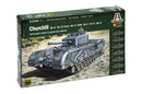 Italeri 15760 CHURCHILL Mk.III - Mk.III 75mm - MK.IV - AVRE - Mk.V - NA 75 - Mk.VI 1:56