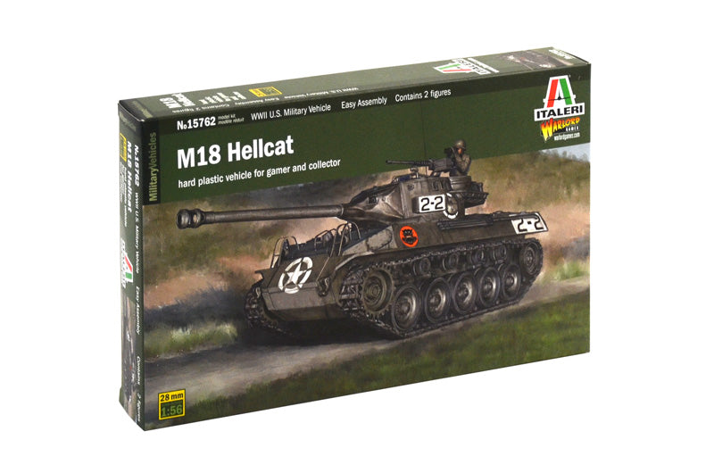 Italeri 15762 - SCALE 1 : 56 M18 HELLCAT