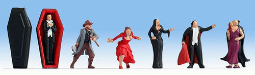 Noch HO 15801 Vampires with Coffin (7)