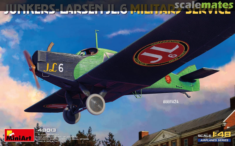 MiniArt 48013 Junkers-Larsen JL.6 1:48