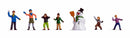 Noch HO 15821 Children in the Snow (7)