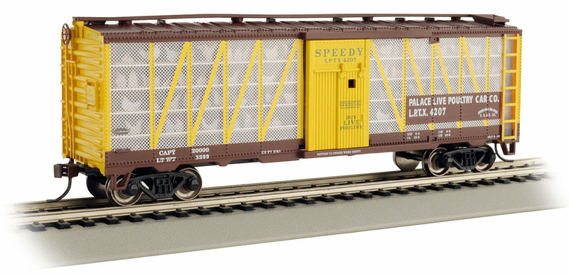 Bachmann HO 15903 Poultry Transport Car, Palace Live Poultry