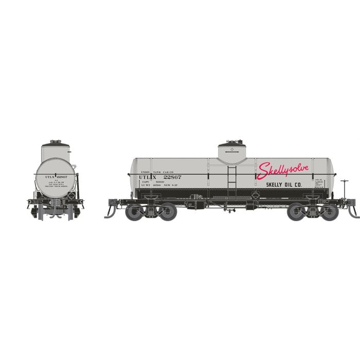 PREORDER Rapido HO 159101A Union Tank Line X-3 8,000-Gallon Tank Car, Skellysolve UTLX