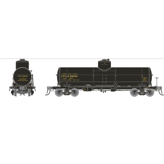 PREORDER Rapido HO 159104A Union Tank Line X-3 8,000-Gallon Tank Car, Union Tank Line UTLX Set