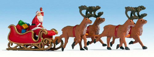 Noch HO 15924 Santa Claus with Sleigh