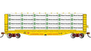 Bachmann Trains HO 12928 52' Open Centerbeam Flatcar with Lumber Load, Union Pacific