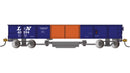 Bachmann Trains HO 16344 Track Cleaning 40' Gondola with Removable Dry Pad, Ready-to-Run, Louisville & Nashville