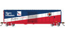 Bachmann Trains HO 19415 50' Sliding-Door Boxcar, Silver Series, Northern Pacific