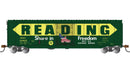 Bachmann Trains HO 19416 50' Sliding-Door Boxcar, Silver Series, Reading