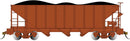 Bachmann Trains On30 26574 3-Bay Hopper with Removable Load, Painted, Unlettered (oxide)
